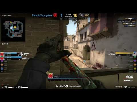 Gambit Youngsters vs AGO Highlights at OGA Counter PIT Season 7 Upper bracket quarter final