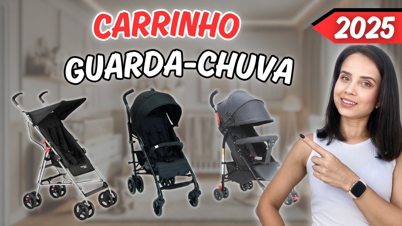 Assistir no YouTube: Qual o melhor CARRINHO DE BEBÊ GUARDA CHUVA 2025? - Dicas da Gabi Torres