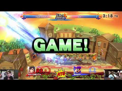 Mechacon 2017 - P1 | Captain Zack (Bayonetta) vs BSP (Mario) - SSB4 Pools WF