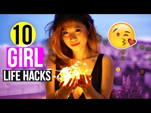 10 DIY Life Hacks Every Girl Should Know! Video