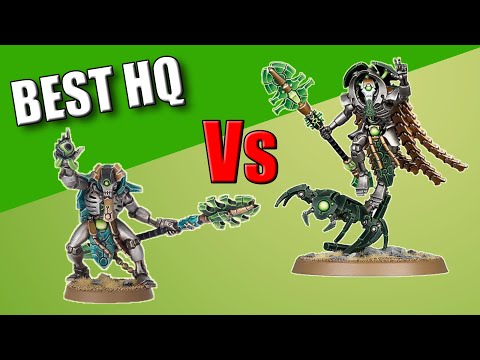 Best Necron HQ 8th Edition - Necron Cryptek Vs Necron Cryptek with Canoptek Cloak