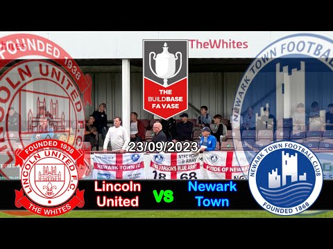 Lincoln United (7) 1-1 (6) Newark Town (Penalties). Build Base FA Vase. 23/09/2023.