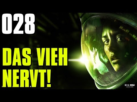 Let's Play Alien Isolation Gameplay German |  Deutsch Ps4 Part 28 Das Vieh nervt!