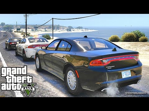 GTA 5 MODS LSPDFR 962  - CHARGER HIGHWAY PATROL!!! (GTA 5 REAL LIFE PC MOD)