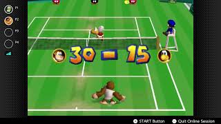 Mario Tennis 64 Testing DK Jr Potential