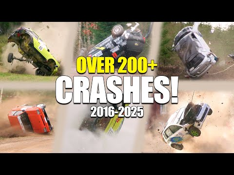 Best Of Rally Crashes 2016-2025