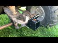 ATV Receiver Hitch Adapter Installation And Try Out