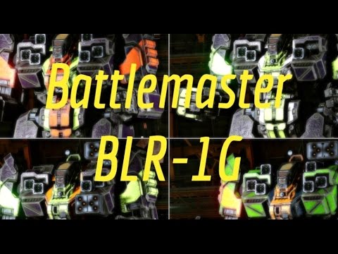 MWO: BLR-1G 3 Large Pulse Lasers Gameplay on Frozen City