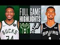 Game Recap: Bucks 125, Spurs 121