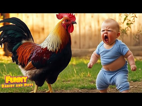 Baby's FIRST TIME at the Zoo - Hilarious Reactions to Wild Animals!  Funny Baby and Pets Videos
