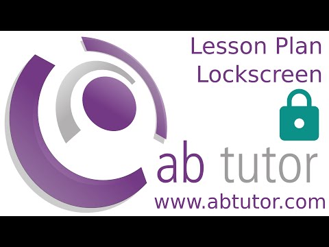 Lesson Plan Lockscreens with AB Tutor