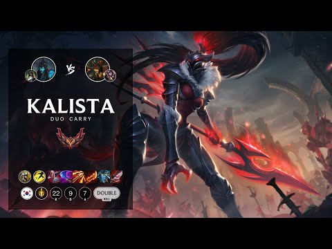 Kalista ADC vs Cassiopeia - KR Grandmaster Patch 12.12
