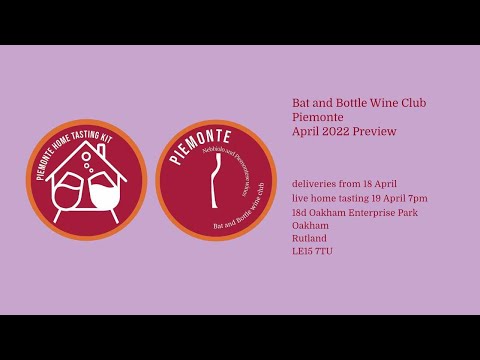 Bat and Bottle Wine Club April 2023 Piemonte Case Preview