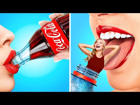 When Everyday Things Act Like Humans 😱 Makeup Comes to Life!