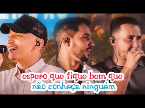 João Gomes e Iguinho // ESPERO QUE FIQUE BEM QUE NÃO CONHEÇA NINGUÉM, PRA QUE EU FUI ME APAIXONAR
