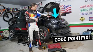 FIAT 500 CODE P0141 O2 SENSOR BANK 1 SENSOR 2 FIX