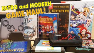Retro / Modern  Game Haul: Atari, Dreamcast, OUYA, Nintendo Switch and More!