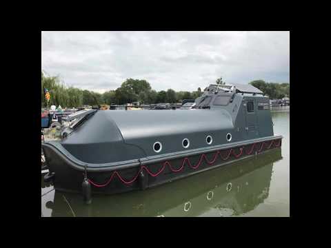 Turning an oil rig lifeboat into a LIVE ABOARD!