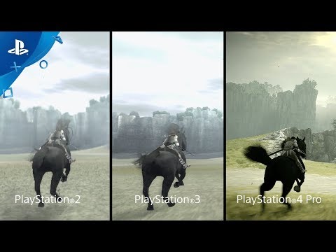 Shadow of the Colossus Graphics Comparison: PS2 vs. PS4 Pro 