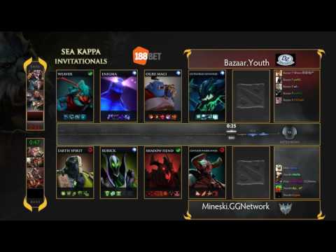 SEA Kappa - Mineski vs. Bazaar Youth Game #2 w/ @TrentPax & @MautDota