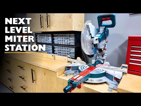 This Solves Every Miter Saw Station Problem