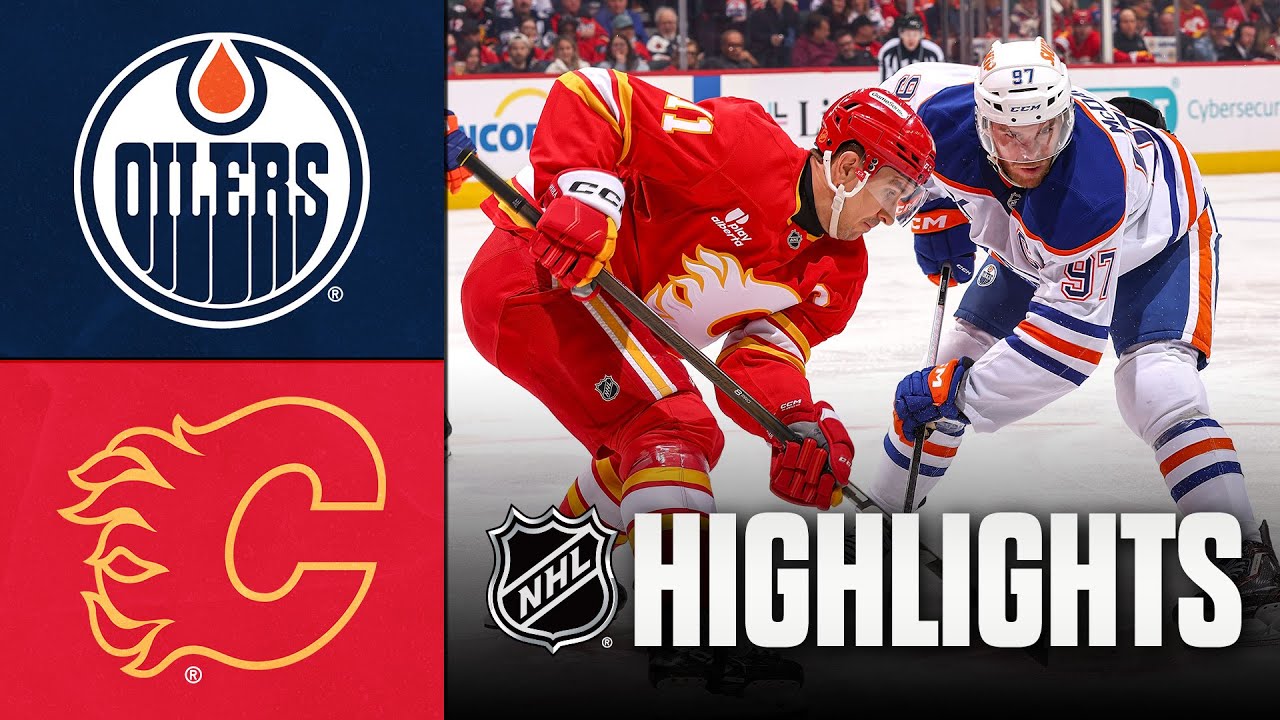 2월05일 애드먼턴 캘거리 NHL 하이라이트