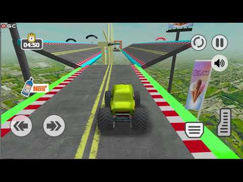 Monster Truck Impossible Tracks Stunts / Extreme 4x4 Truck Race / Android GamePlay