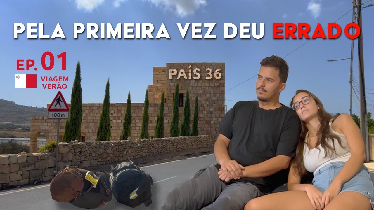 Chegamos em MALTA para curtir o VERÃO mas... #01