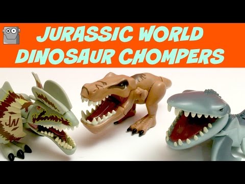 JURASSIC WORLD DINOSAURS ChompersTyrannosaurus Rex Video