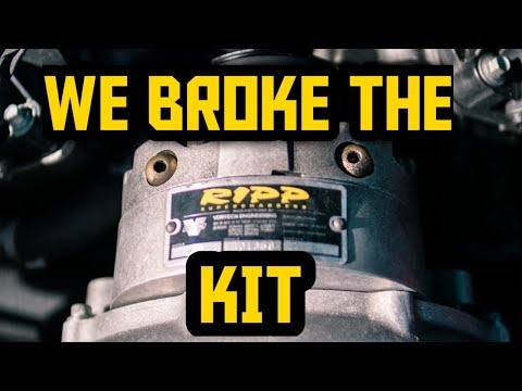 The Ripp Superchargers kit finally had a failure.......