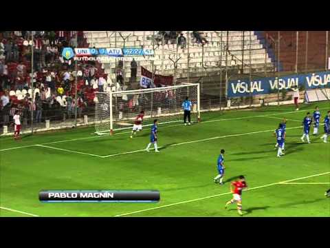 Gol de Magnín. Unión 1 Atlético 1. Fecha 18. Torneo Primera B Nacional.Fútbol Para Todos