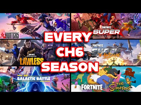 Ranking EVERY CHAPTER 6 SEASON From WORST To BEST...