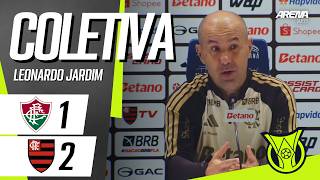 COLETIVA LEONARDO JARDIM | AO VIVO | Fluminense x Flamengo - Brasileirão 2026