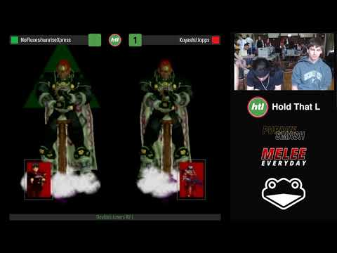 HTL #3 Doubles Losers R2 - NoFluxes/sunriseXpress (Green) vs Kuyashi/Jopps (Red)