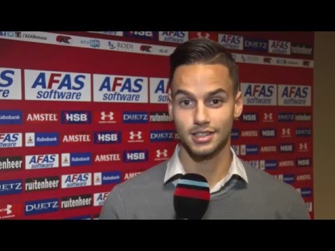 Hatzidiakos: 'Voel me heerlijk bij AZ'