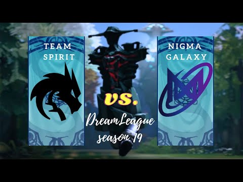 TEAM SPIRIT vs. NIGMA GALAXY - DREAMLEAGUE S19 DOTA 2 HIGHLIGHTS!