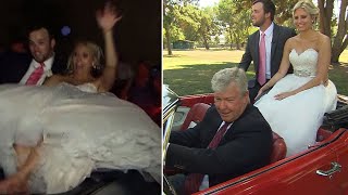 Bride and Groom Who Fell Off Convertible After Wedding Get a Redo