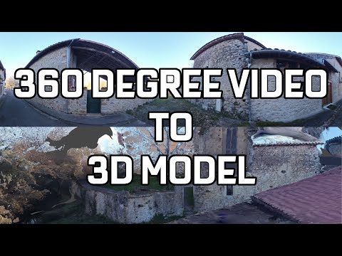 How to transform any 360-degree video into 3D (using photogrammetry)
