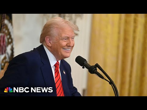 LIVE: Trump holds National Day of Prayer event at White House | NBC News