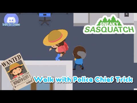 Sneaky Sasquatch Fun - Walk With Police Chief Trick