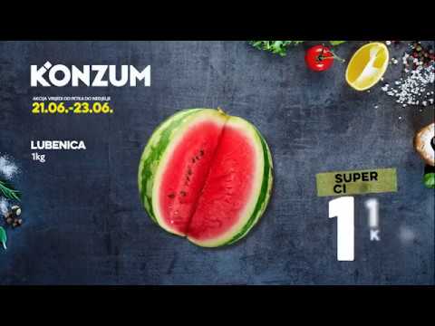 Konzum BiH vikend akcija od 21.-23.06.2019.