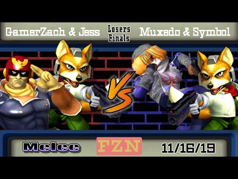 GamerZach & Jess (R) vs. Muxedo & Symbol (G) - Losers Finals - Flat Zone November