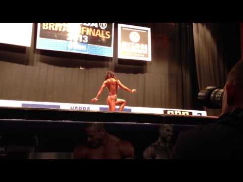 Kay Goodwin Toned Figure, Nabba British Finals 2013