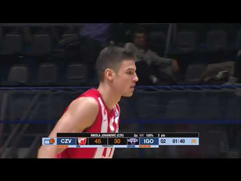 ABA Liga 2017/18 highlights, Round 10: Crvena zvezda mts - Igokea (4.12.2017)