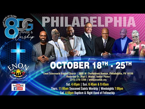 Eight Days of Glory Day 6 | Rev Dr William Curtis