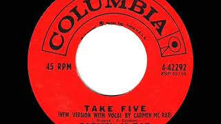 1962 Carmen McRae &amp; Dave Brubeck Quartet - Take Five