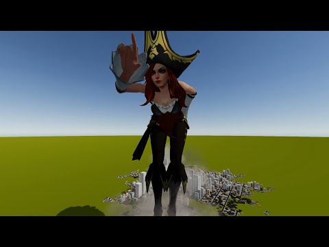 Giantess Miss Fortune Parte 2  [SIZEBOX]