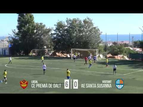 Resum del CE Premià de Dalt - AE Santa Susanna (Cadet)