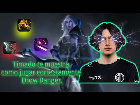 Drow Ranger por Timado - Perspectiva del jugador. Dota 2