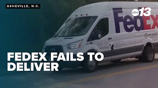 FedEx admits to delivery delays in Asheville area
